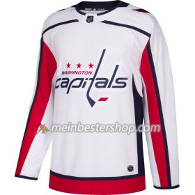 Washington Capitals Blank Adidas Weiß Trikot Authentic - Herren
